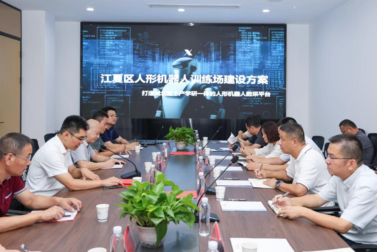 江夏区委书记张斐带队调研苗疆机器人：锚定具身智能新赛道，激活人工智能新动能